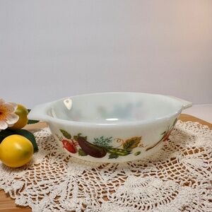Vintage Pyrex Tuscany Market Garden Made in England